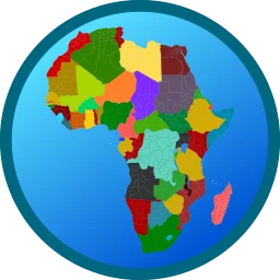 Afrika Haritası simgesi